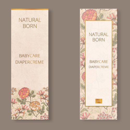 Design for a high end baby creme