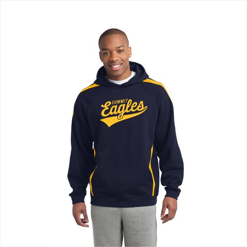 Athletic design for school hoodie jacket