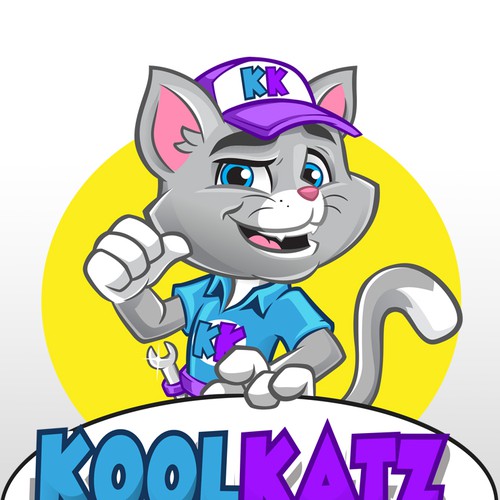 Mascot design for KoolKatz