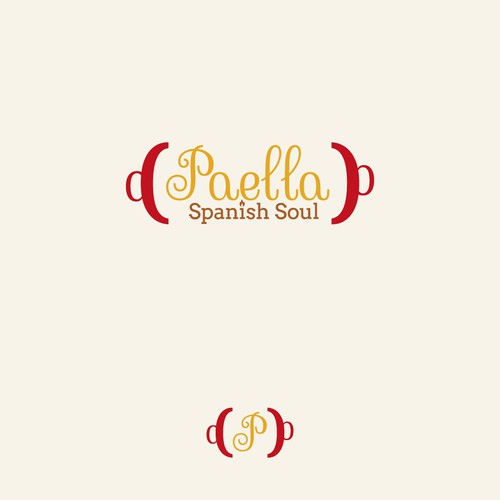 Logo Design — Paella | Spanish Soul Live Cooking Station