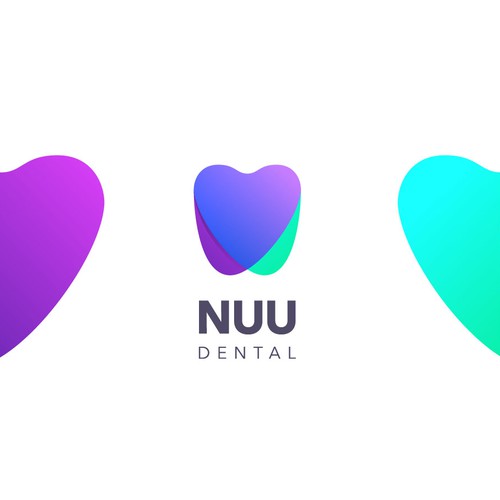 Synergy + Heart + Tooth Logo Proposal for NUU Dental (Unused)