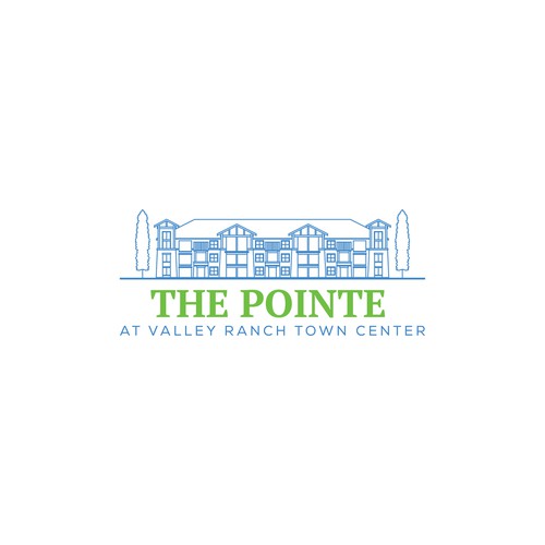 The Pointe logo design