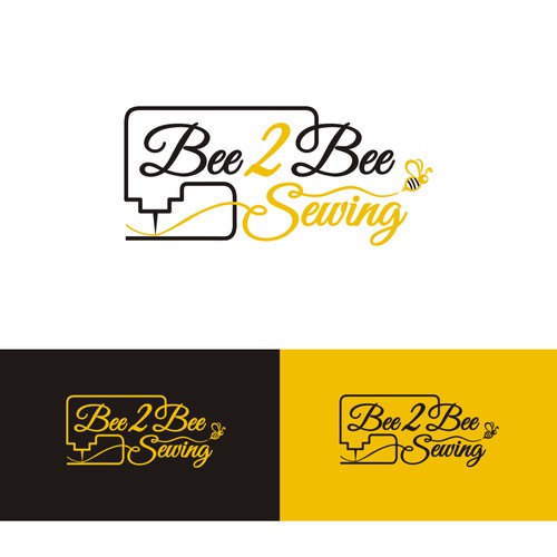 Bee2Bee Sewing Logo