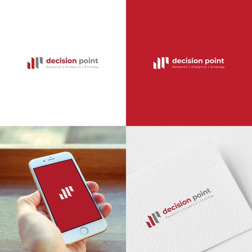 Decision Point Logo for a Market Research Company in the U.S.