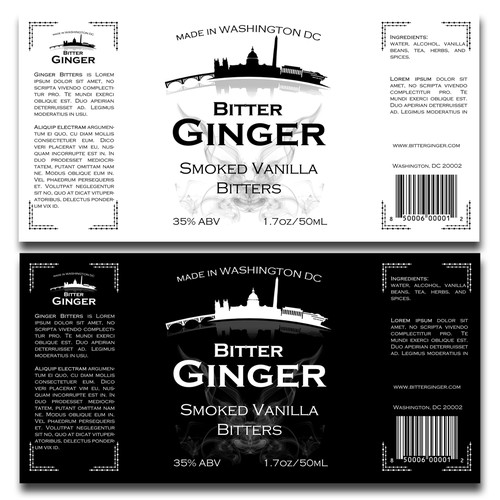 Label for bitter