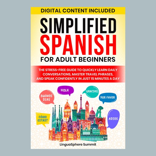 Simplified Spanish for Adult Beginners Ebook Cover