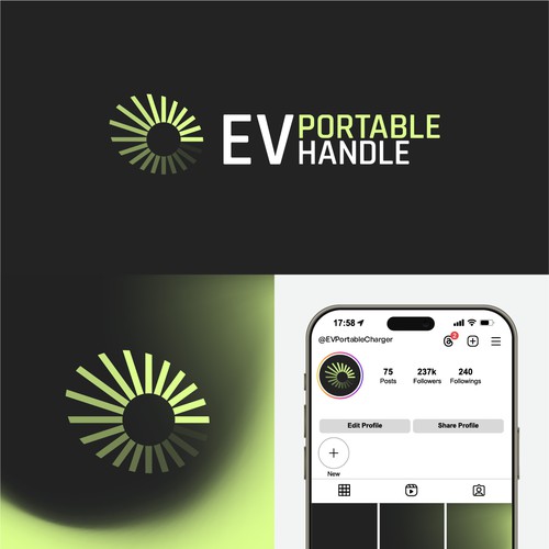 Tech-driven brand for an EV charging company