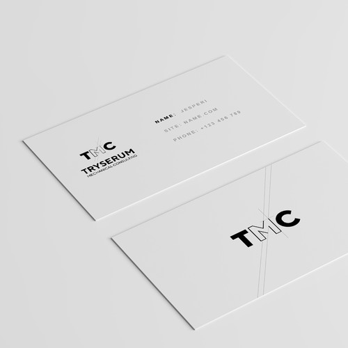 Logo and Business cards for BMC Conpany