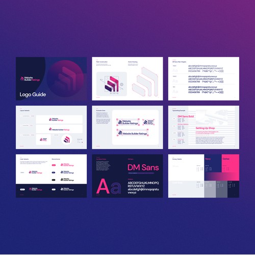 Logo & Guide for Website Builder Ratings