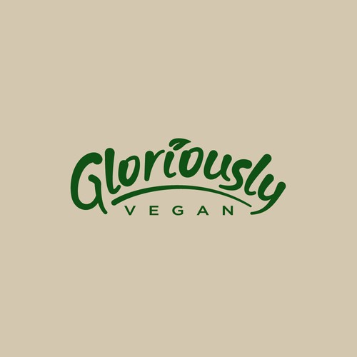 Custom logo for a Vegan Brand