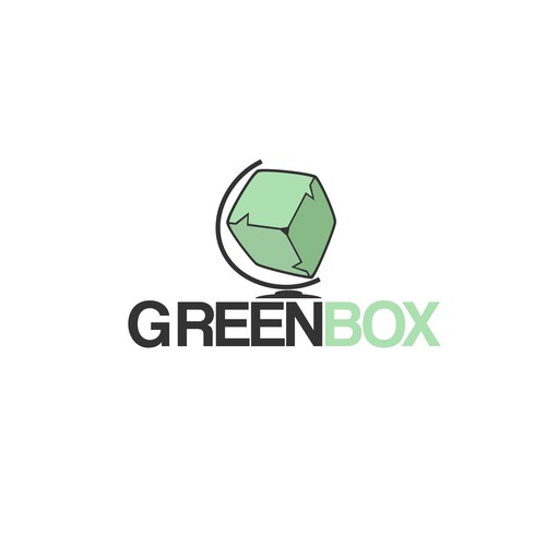 Create a lasting logo for GreenBox Worldwide, a social media management company.