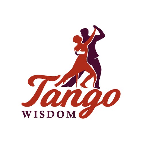 Elegant logo for tango online classes