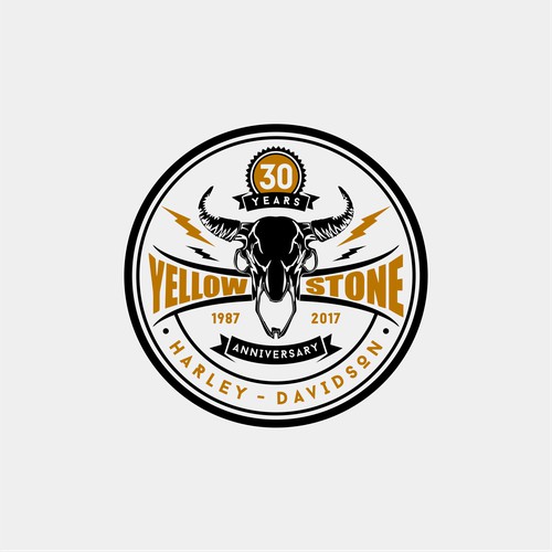 In contest 30th Anniversary Harley-Davidson Dealership Logo