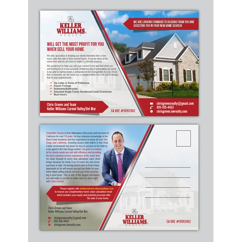 Post card for #1 Real Estate Sales Agent!