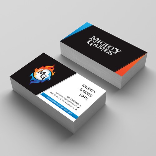 Mighty Games Business Card