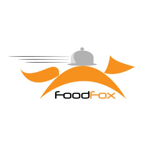 FoodFox Delivery Logo (No outlines)