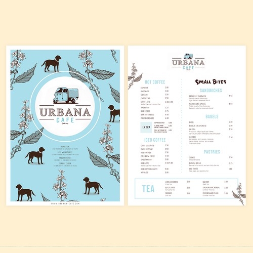 Menu design