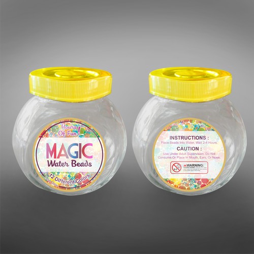 Fun and magical concept for Magic Water Beads