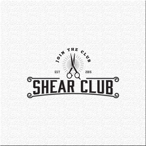 Vintage logo for Shear Club