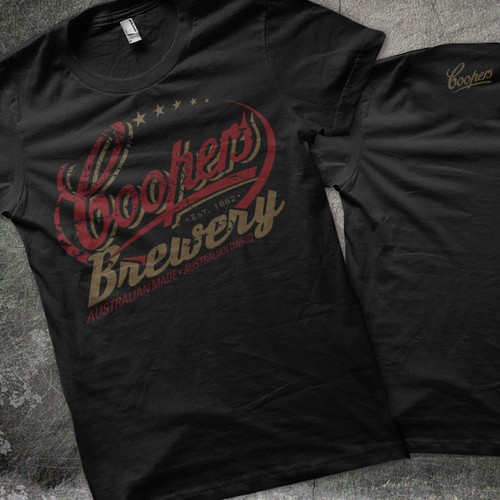 Help COOPERS BREWERY with a new t-shirt design