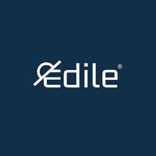 Edile Wordmark Logo Design
