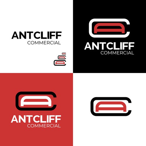 Bold logo concept for antcliff commercial