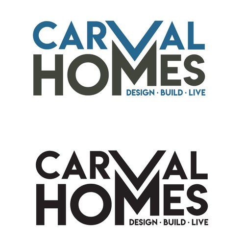 Logo Design for a custom home building company