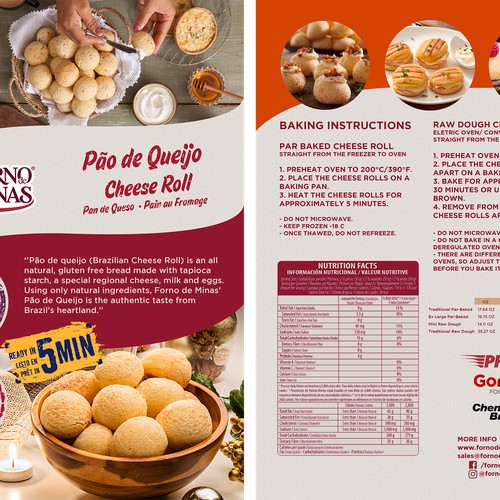 Sales Sheet for Forno de Minas