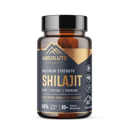 Design a Captivating Label for Shilajit Capsules!
