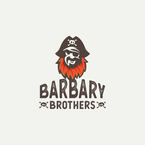 Pirate Barber Logo