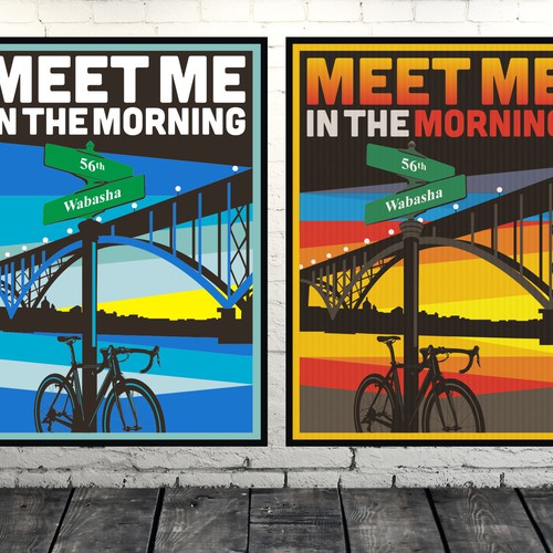 Create Illustration for Cycling Poster