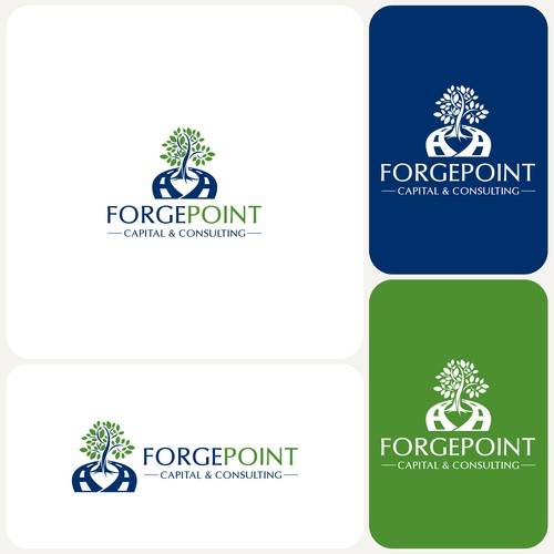 Logo design for ForgePoint Capital & Consulting