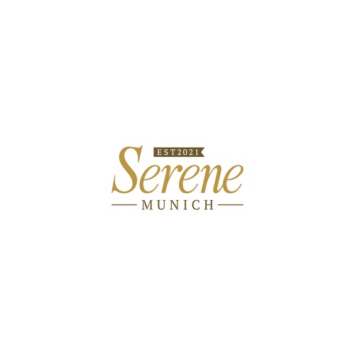 Luxury minimalist logo design 