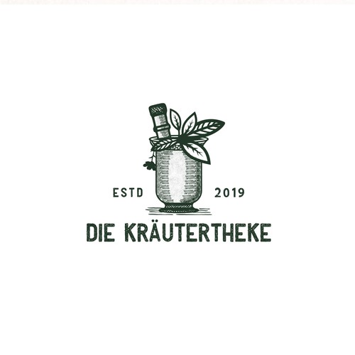 Logo for a herbal company