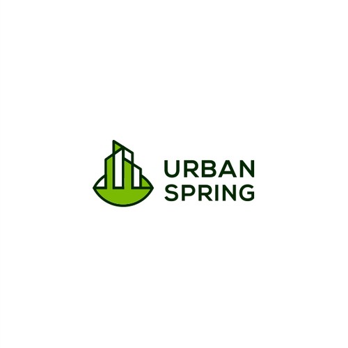 Urban spring logo