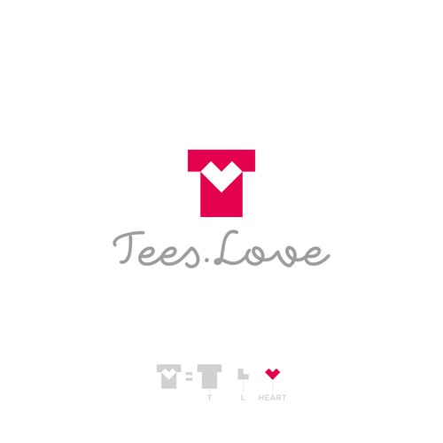 Tees Love Logo