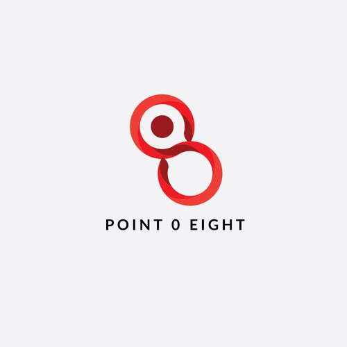 simple logo design for Point 0 8