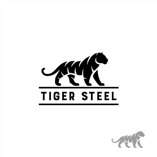 logo concept for Tiger Steel
