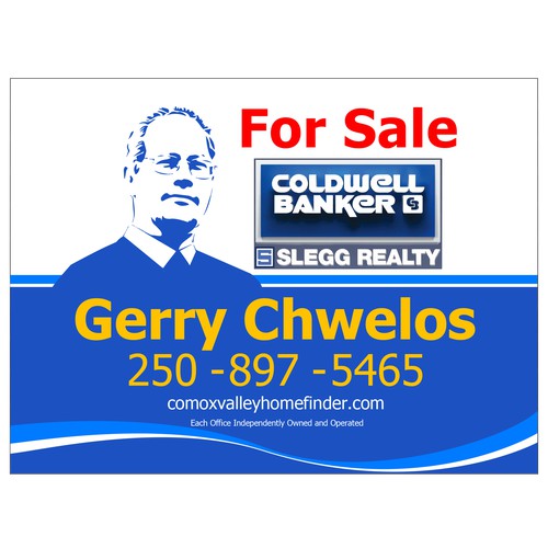 photo illustration for realtor Gerry Chwelos