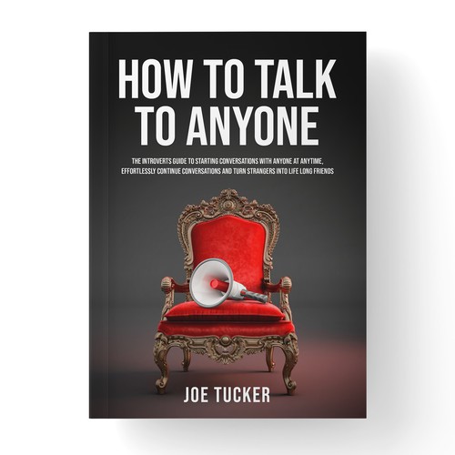 Self Help Book Cover - How To Talk To Anyone