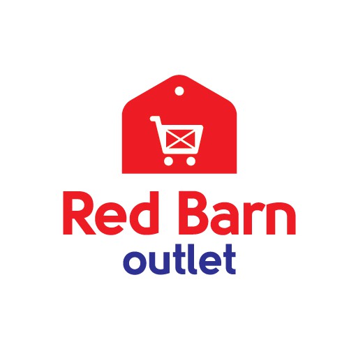 Red Barn Outlet logo & Identity pack