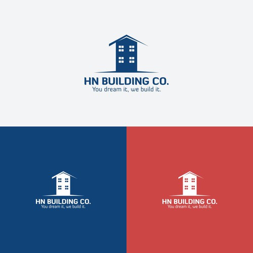 Logo concept for HN Building Co.