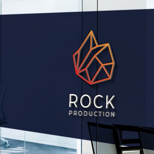 ROCK PRODUCTION LOGO