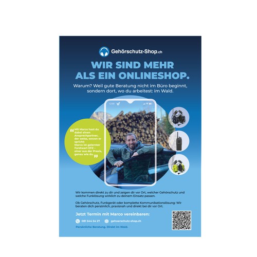 Online shop ad