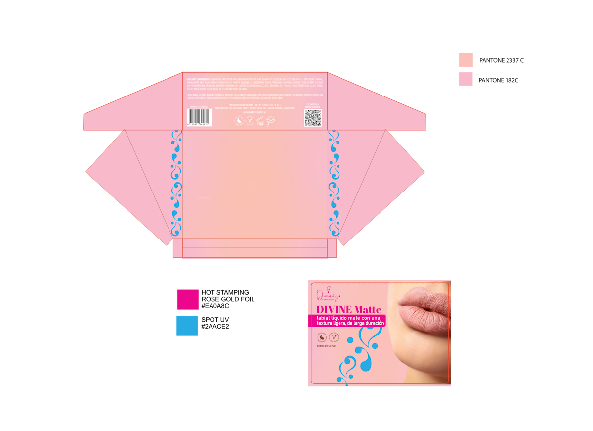 Packaging Design for Liquid Lipstick
