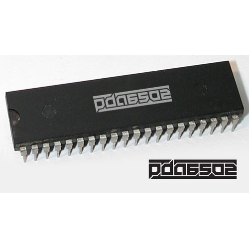 pda6502: retro hobby electronics logo