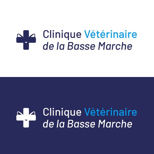Logo for a veterinary clinic