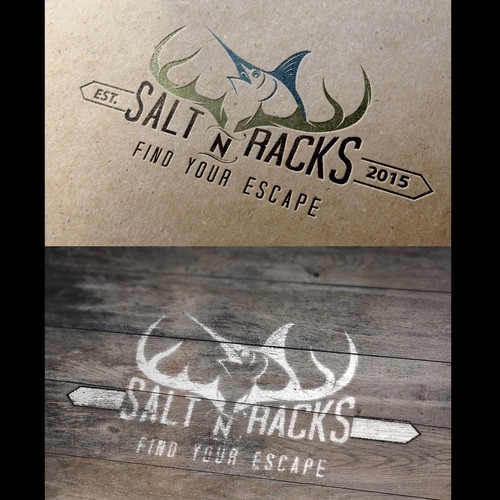 (Salt N Racks). Saltwater fishermen and Hunters.