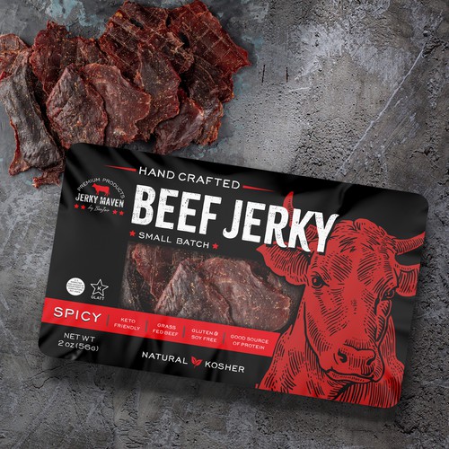 Beef Jerky packaging design