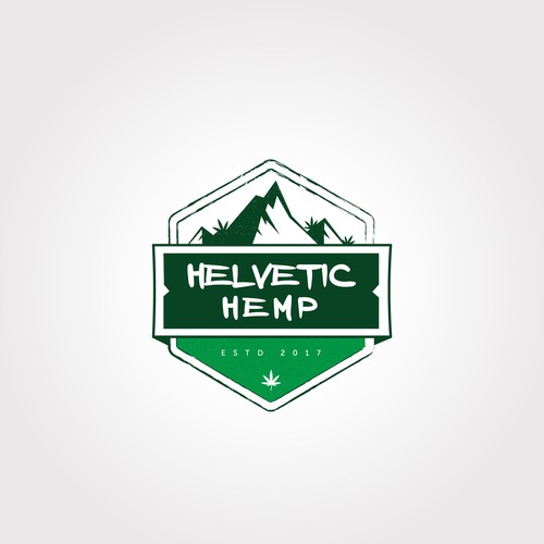 Logo concept for Helvetic Hemp